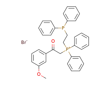 (3-methoxybenzoylmethyldiphenyl-2-diphenylphosphinoethylphosphonium)-bromide