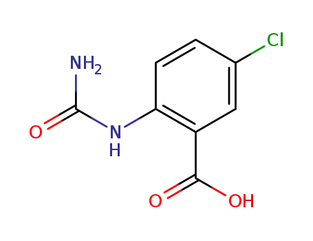 2-ureido-5-chlorobenzoic acid