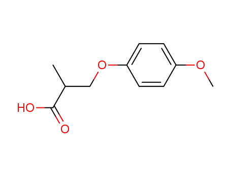 β-(4-methoxy-phenoxy)-isobutyric acid