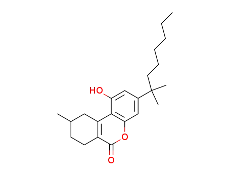 3-(1,1-dimethyl-heptyl)-1-hydroxy-9-methyl-7,8,9,10-tetrahydro-benzo[c]chromen-6-one