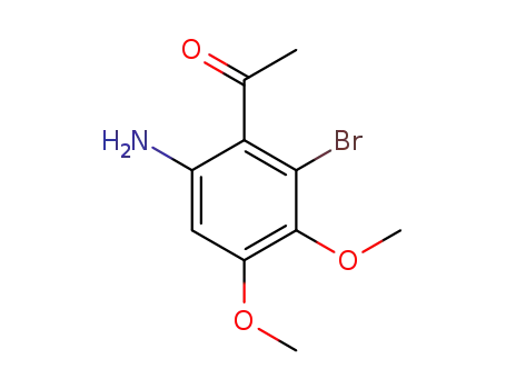 1-(6-amino-2-bromo-3,4-dimethoxyphenyl)ethan-1-one