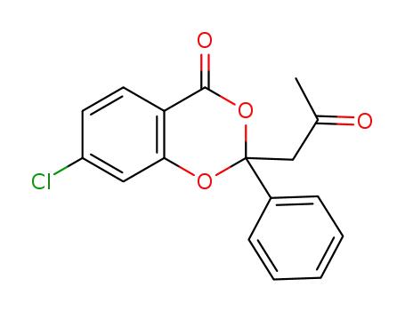 7-chloro-2-(2-oxopropyl)-2-phenyl-4H-benzo[d][1,3]dioxin-4-one