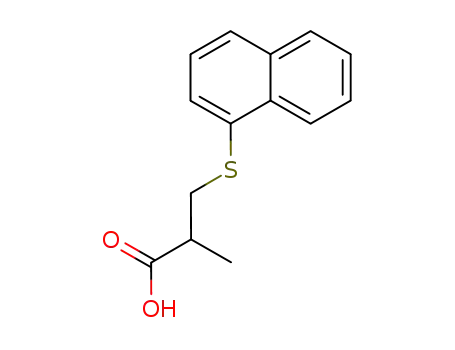 β-[1]naphthylsulfanyl-isobutyric acid