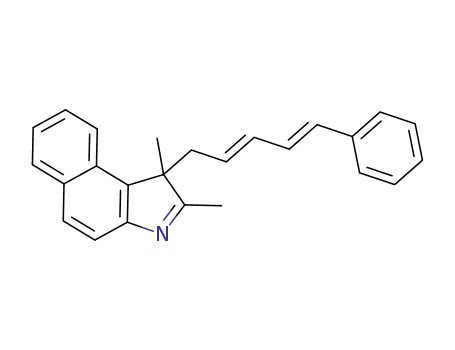 1,2-dimethyl-1-((2E,4E)-5-phenylpenta-2,4-dien-1-yl)-1H-benzo[e]indole