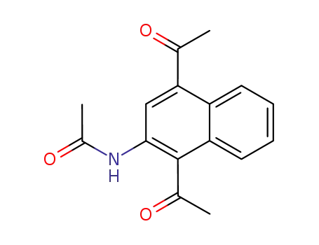 N-(1,4-diacetyl-[2]naphthyl)-acetamide