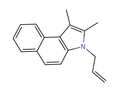 3-allyl-1,2-dimethyl-3H-benzo[e]indole