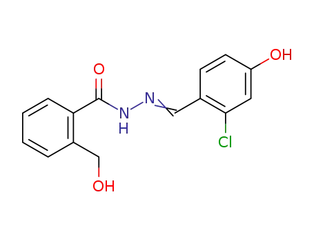 N'-(2-chloro-4-hydroxybenzylidene)-2-(hydroxymethyl)benzohydrazide