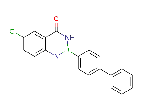 6-chloro-2-([1,1'-biphenyl]-4-yl)-2,3-dihydrobenzo[d][1,3,2]diazaborinin-4(1H)-one