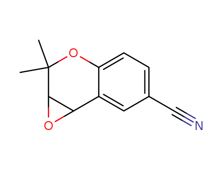 3,4-epoxy-3,4-dihydro-2,2-dimethyl-2H-1-benzopyran-6-carbonitrile