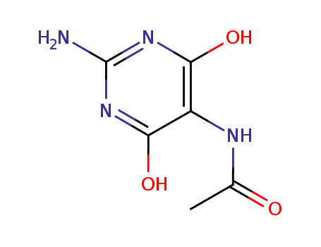 5-acetylamino-2-aminopyrimidine-4,6-diol