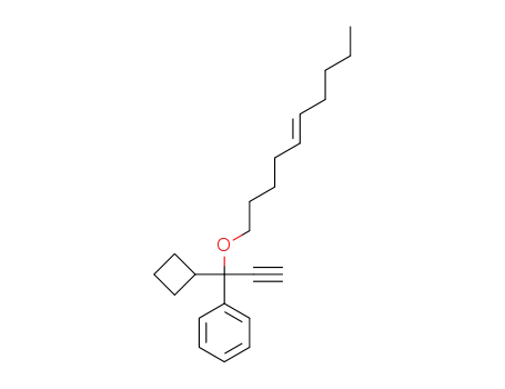 (E)-(1-cyclobutyl-1-(hex-3-en-1-yloxy)prop-2-yn-1-yl)benzene