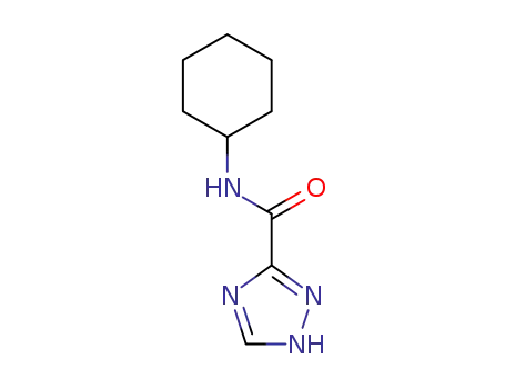 N-cyclohexyl-1H-1,2,4-triazole-3-carboxamide