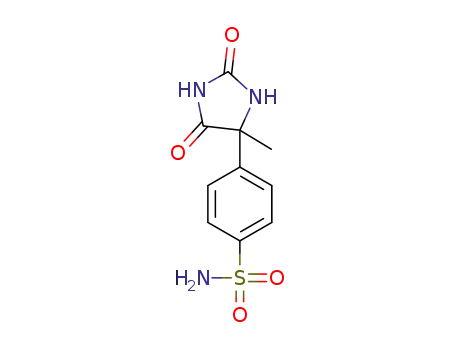 4-(4-methyl-2,5-dioxoimidazolidin-4-yl)benzenesulfonamide
