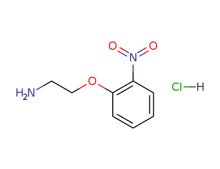 Molecular Structure of 98395-65-4 (2-(2-Nitrophenoxy)ethylamine Hydrochloride)