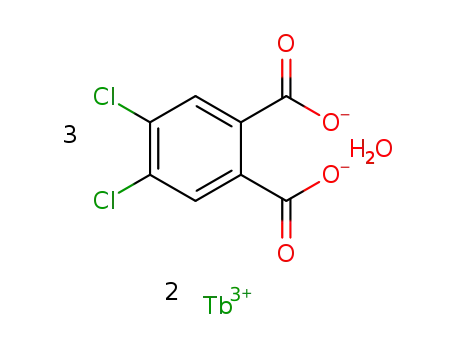 [Tb2(H2O)(4,5-dichlorophthalate)3]n