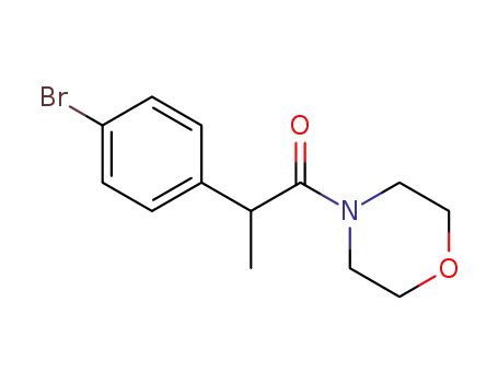 2-(4-bromophenyl)-1-morpholinopropan-1-one