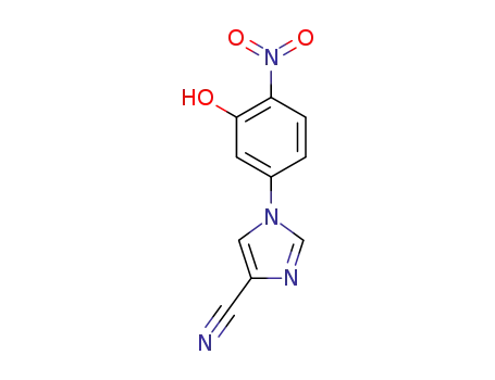 1-(3-hydroxy-4-nitrophenyl)-1H-imidazole-4-carbonitrile