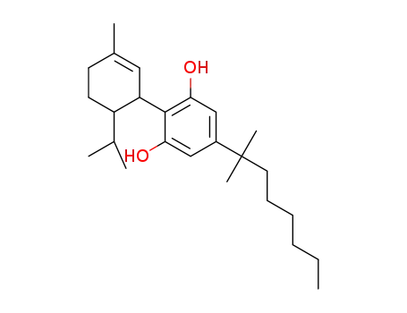 5-(1,1-dimethylheptyl)-2-(6-isopropyl-3-methylcyclohex-2-en-1-yl)benzene-1,3-diol