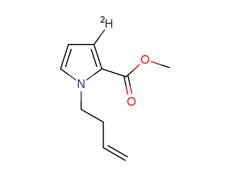 methyl 1(but-3-en-1yl)-1H-pyrrole-2-carboxylate-3-d