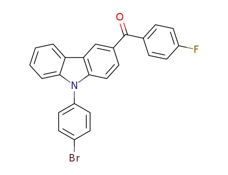 (9-(4-bromophenyl)-9H-carbazol-3-yl)(4-fluorophenyl)methanone