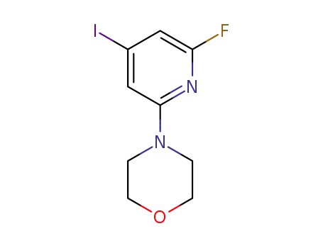 4-(6-fluoro-4-iodopyridin-2-yl)morpholine