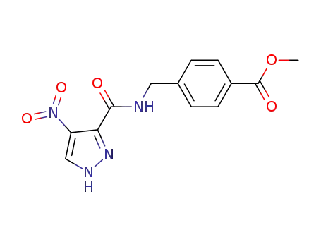 methyl 4-((4-nitro-1H-pyrazole-3-carboxamido)methyl)benzoate