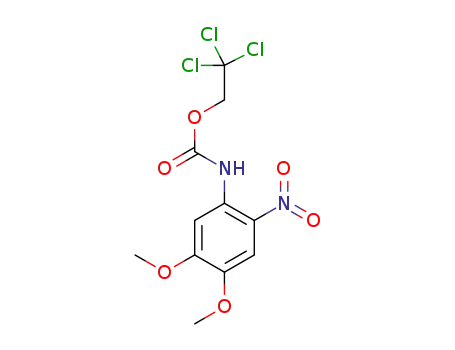 2,2,2-trichloroethyl (4,5-dimethoxy-2-nitrophenyl)carbamate