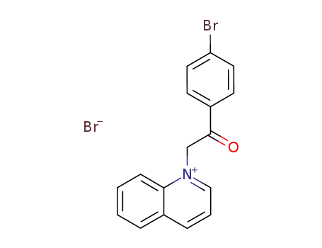 1-[2-(4-bromophenyl)-2-oxoethyl]quinolinium bromide