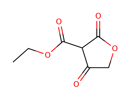 Molecular Structure of 36717-62-1 (3-Furancarboxylic acid, tetrahydro-2,4-dioxo-, ethyl ester)