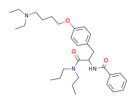 N-{2-[4-(4-Diethylamino-butoxy)-phenyl]-1-dipropylcarbamoyl-ethyl}-benzamide