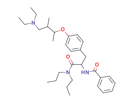 N-{2-[4-(3-Diethylamino-1,2-dimethyl-propoxy)-phenyl]-1-dipropylcarbamoyl-ethyl}-benzamide