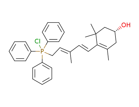 <(2E,4E)-5-<(R)-4-hydroxy-2,6,6-trimethylcyclohex-1-enyl>-3-methylpenta-2,4-dienyl>-triphenylphosphonium chloride