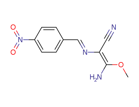 (E,E)-4-amino-3-cyano-4-methoxy-1-(4-nitrophenyl)-2-aza-1,3-butadiene