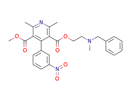 3-{2-[benzyl(methyl)amino]ethyl} 5-methyl 2,6-dimethyl-4-(3-nitrophenyl)pyridine-3,5-dicarboxylate
