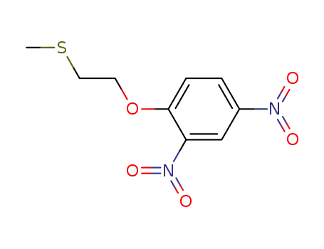 2-(methylthio)ethyl 2,4-dinitrophenyl ether