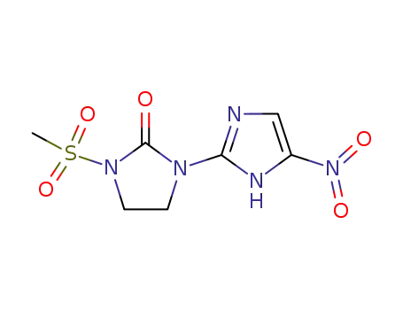 1-methanesulphonyl-3-(5-nitro-1H-imidazol-2-yl)-2-imidazolidinone