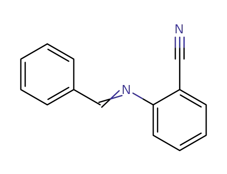 2-<(benzylidene)amino>benzonitrile
