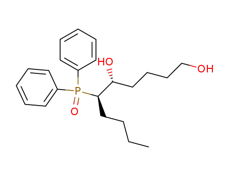 (5R,6R)-6-(Diphenyl-phosphinoyl)-decane-1,5-diol