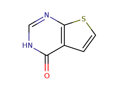 Molecular Structure of 14080-50-3 (Thieno[2,3-d]pyrimidin-4(3H)one)