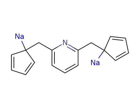 2,6-bis(methylenecyclopentadienyl)pyridine disodium salt