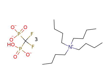 tris(tetra-n-butylammonium) hydrogen difluoromethylenediphosphonate