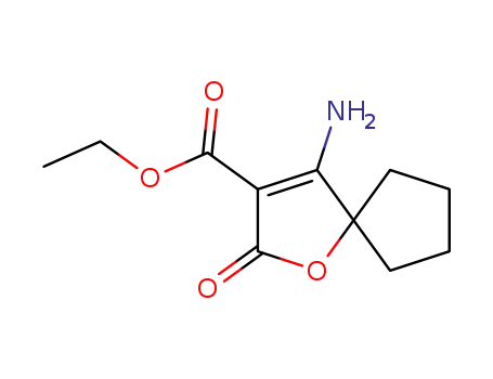 ethyl 4-amino-2-oxo-1-oxaspiro<4.4>-3-nonene-3-carboxylate