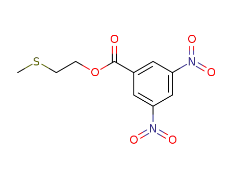 2-(methylthio)ethyl 3,5-dinitrobenzoate