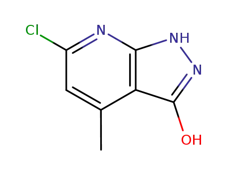 6-chloro-4-methyl-1,2-dihydro-pyrazolo[3,4-b]pyridin-3-one