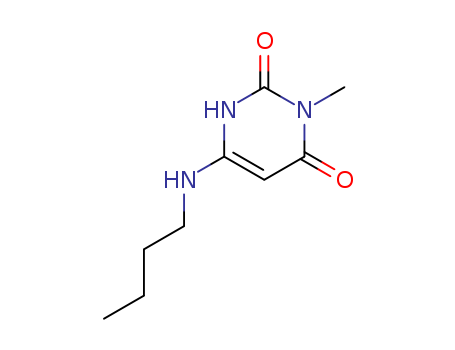 2,4(1H,3H)-Pyrimidinedione, 6-(butylamino)-3-methyl-