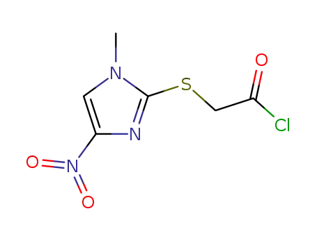 (1-methyl-4-nitro-1H-imidazol-2-ylsulfanyl)-acetyl chloride