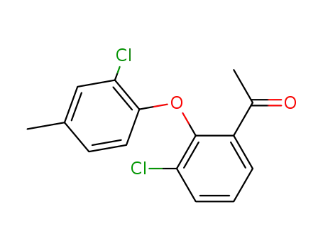 1-[3-Chloro-2-(2-chloro-4-methyl-phenoxy)-phenyl]-ethanone