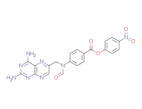 p-nitrophenyl 4-amino-4-deoxy-N10-formylpteroate