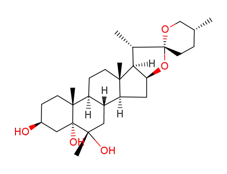 6β-methyl-5α-(25R)-spirostane-3β,5,6α-triol