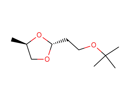 trans-2-(2-tert-butoxyethyl)-4-methyl-1,3-dioxolane